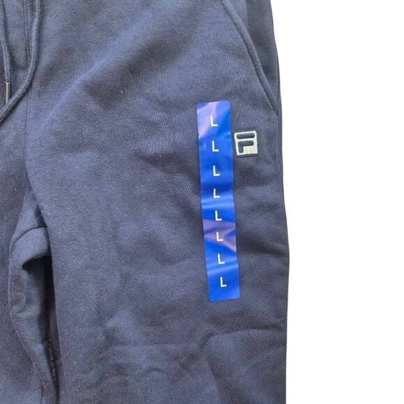 Fila Women's Navy Peacoat Cotton/Poly Fleece Joggers NEW NWT - Picture 2 of 14